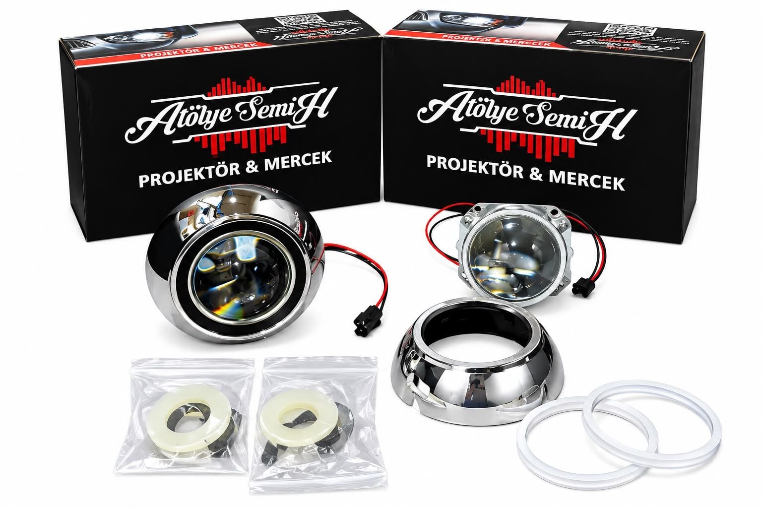 2.5 inç Bi-Xenon Mercek